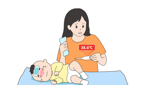 體溫38°C+，物理降溫要用溫毛巾還是冷毛巾？
